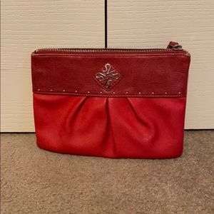 Simply Vera Red Clutch